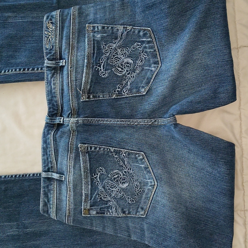 Silver Jeans Medium Wash, Isabel Design, waist 31